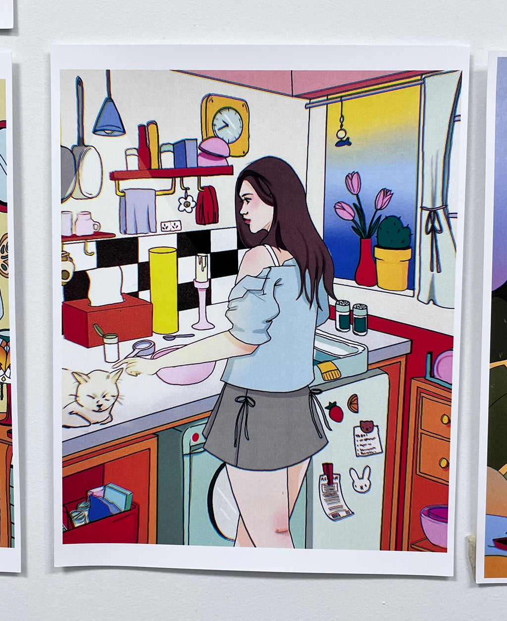 Kitty in the Kitchen